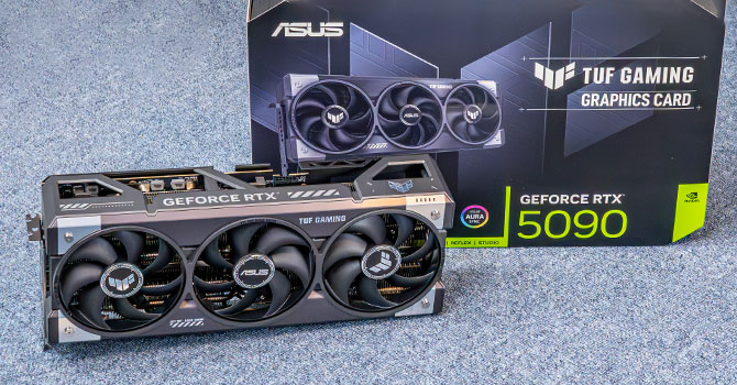 ASUS GeForce RTX 5090 TUF Review