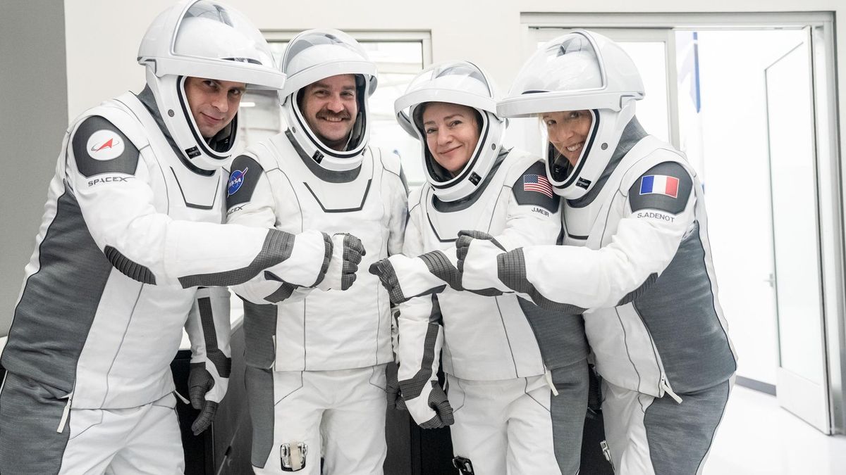Who are the astronauts of SpaceX's Crew-12 mission to the ISS? | Space