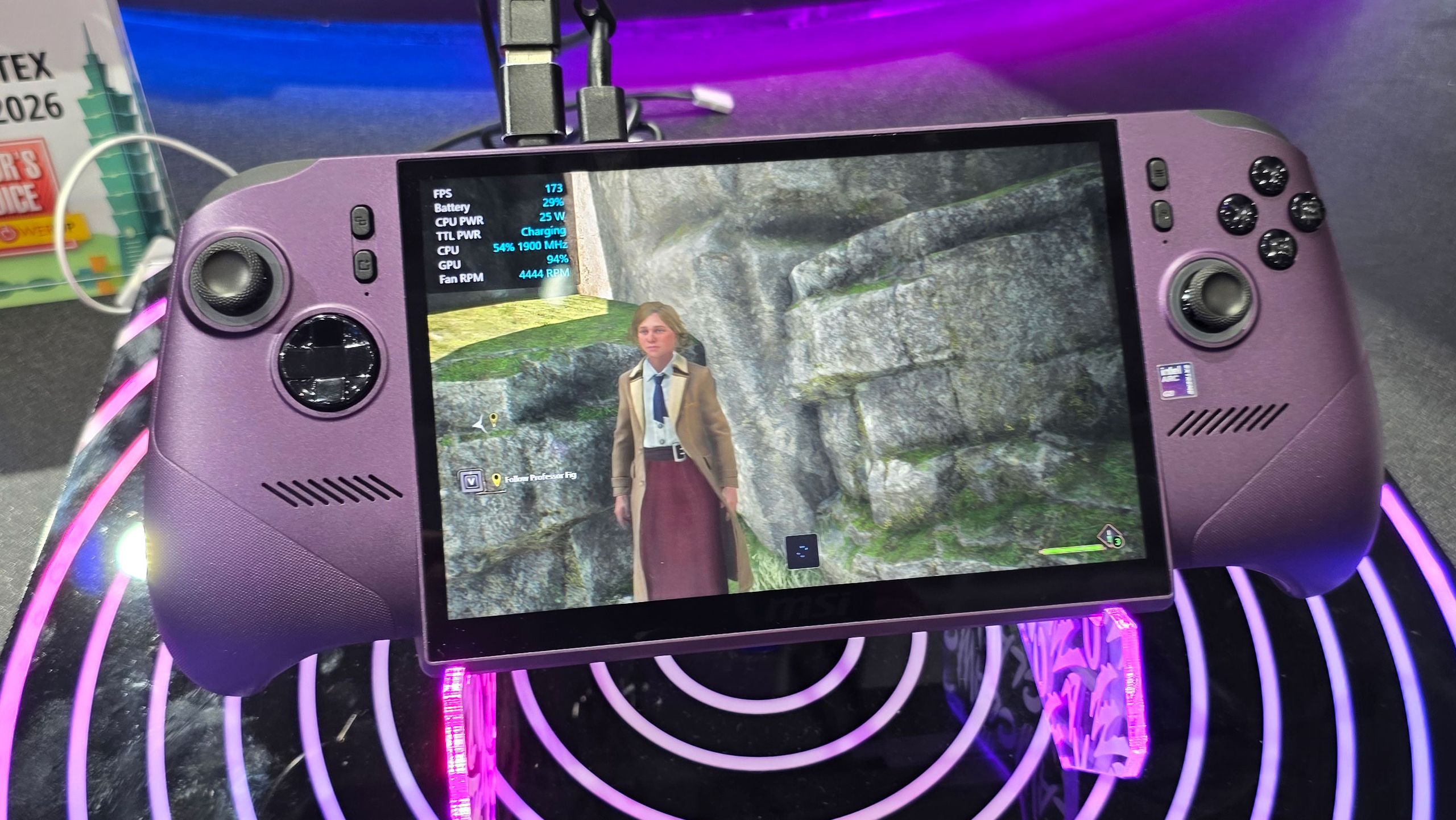MSI Claw 8 EX AI+ brings Intel Arc G3 Extreme to handhelds &mdash; 8-inch, 120 Hz display and new ergonomic grips